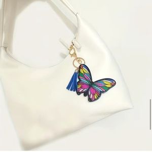 Boho Butterfly Keychain – Large, Whimsical, & Full of Charm!